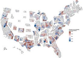 electoral map of the US